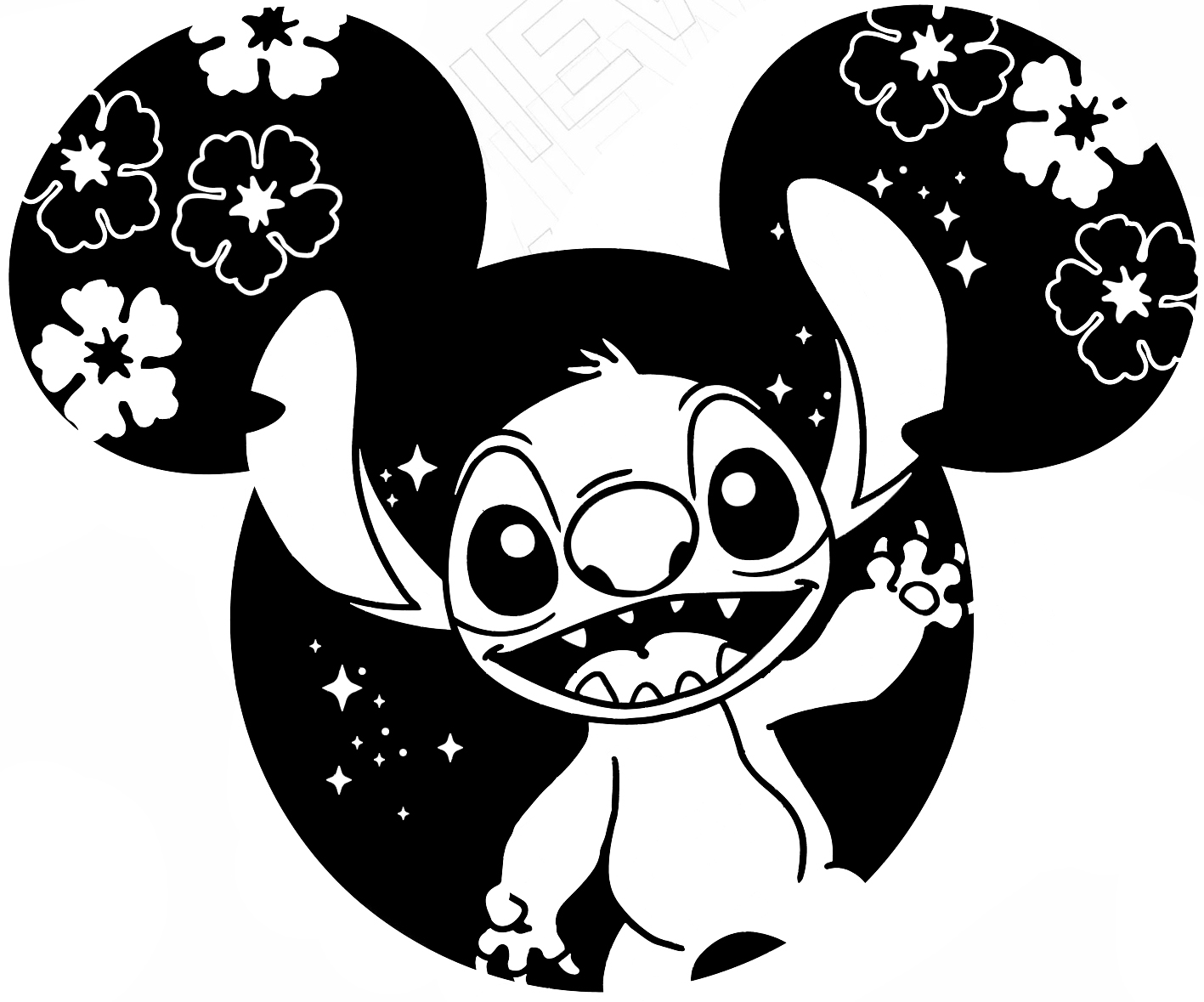 Stitch - Disney Wall Decoration