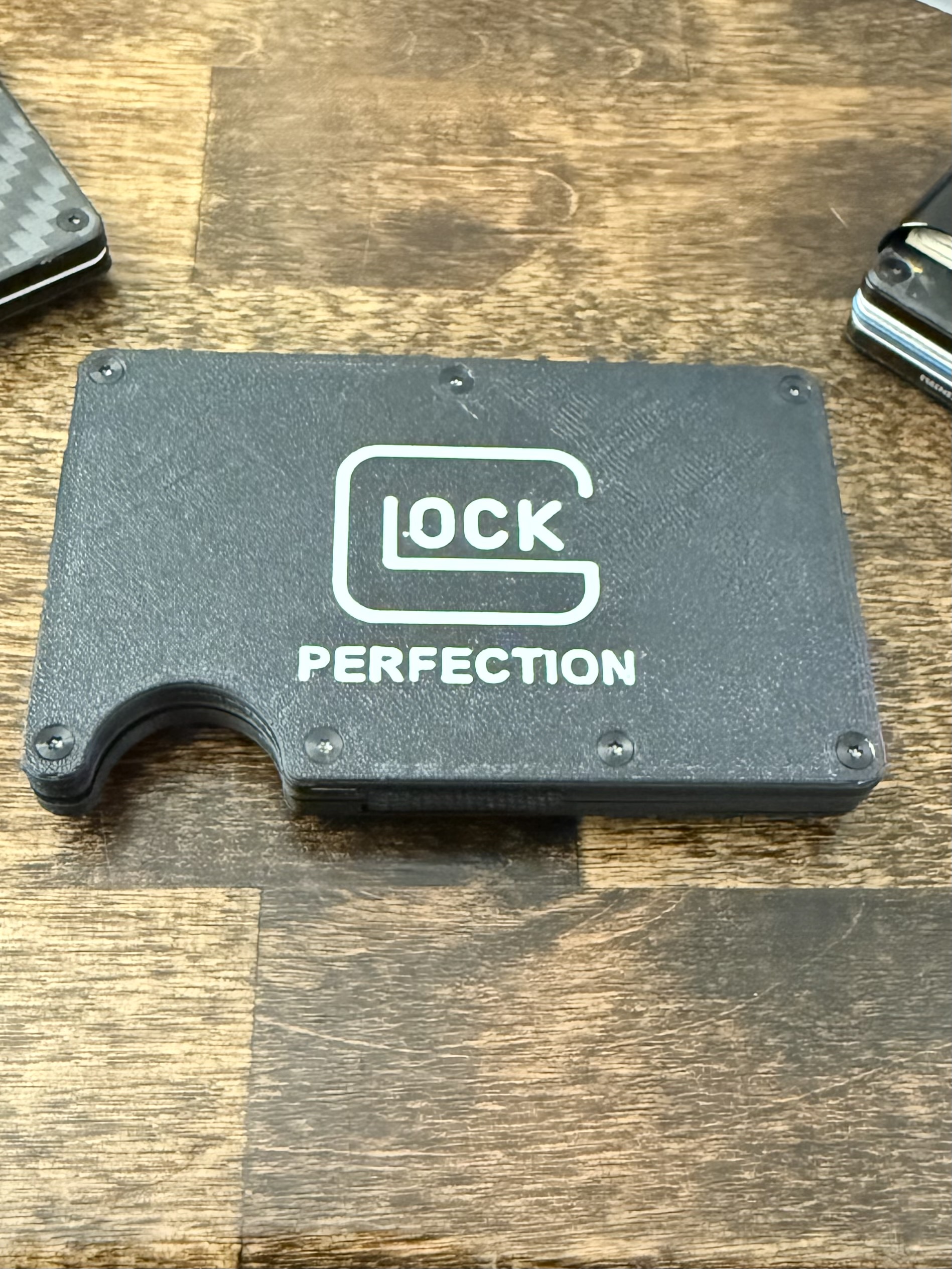 Ridge Wallet Plate (Glock Theme)