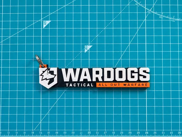 Wardogs Logo Keyring (No AMS)