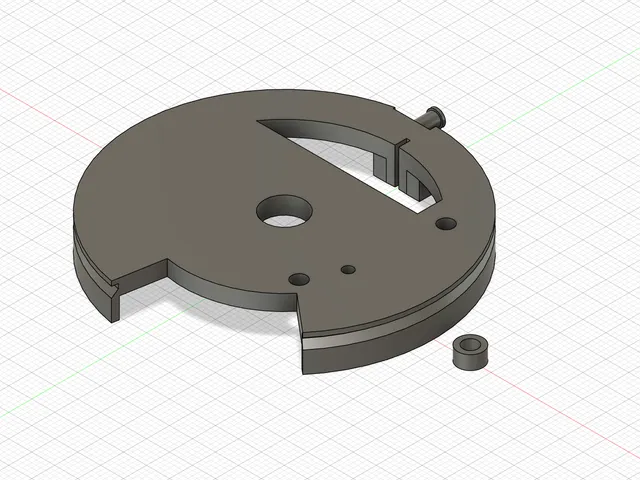 Braun P 410 X turntable – replacement control disc