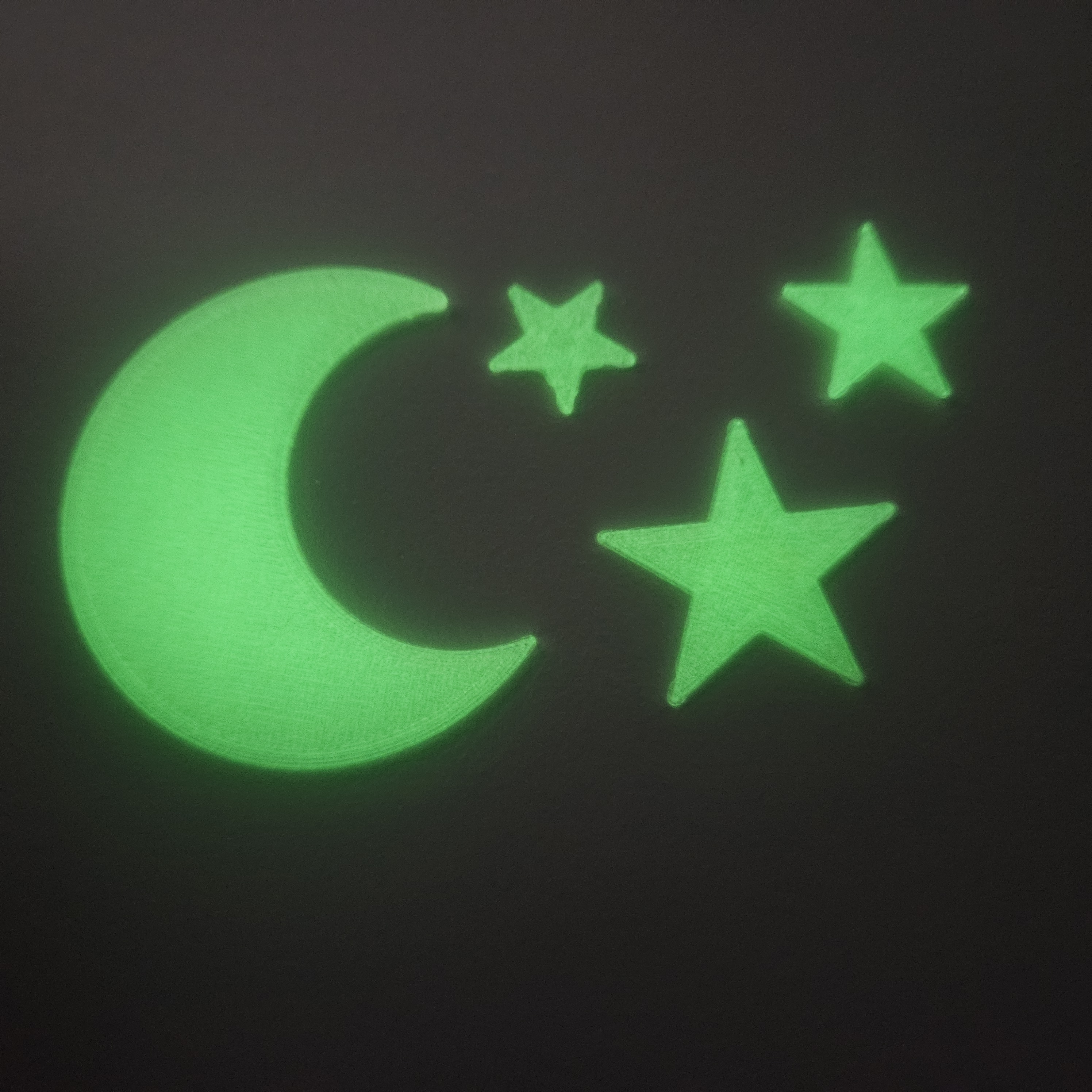 Sterne und Mond