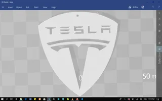 Tesla logo  keyholder