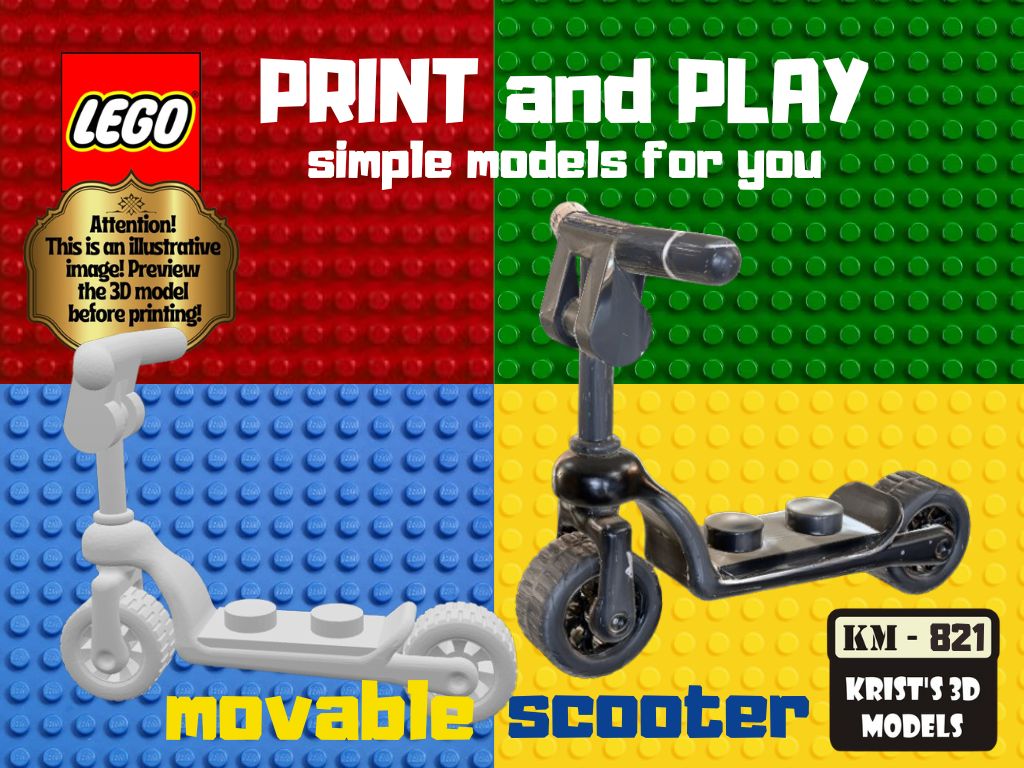 lego movable scooter