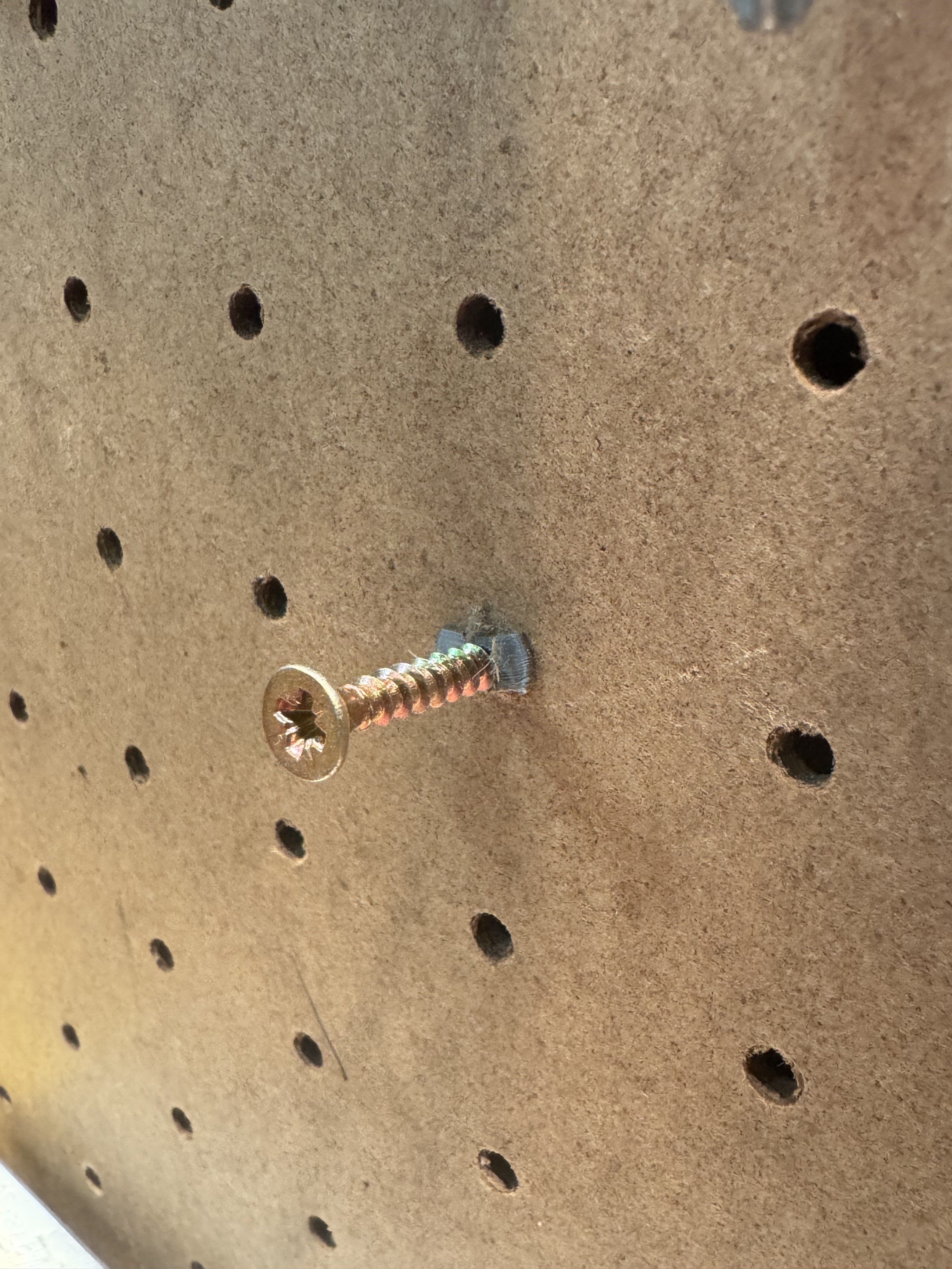 Pegboard Screw Adapter