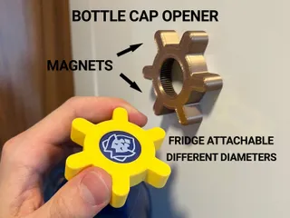 Magnetic Bottle Cap Opener