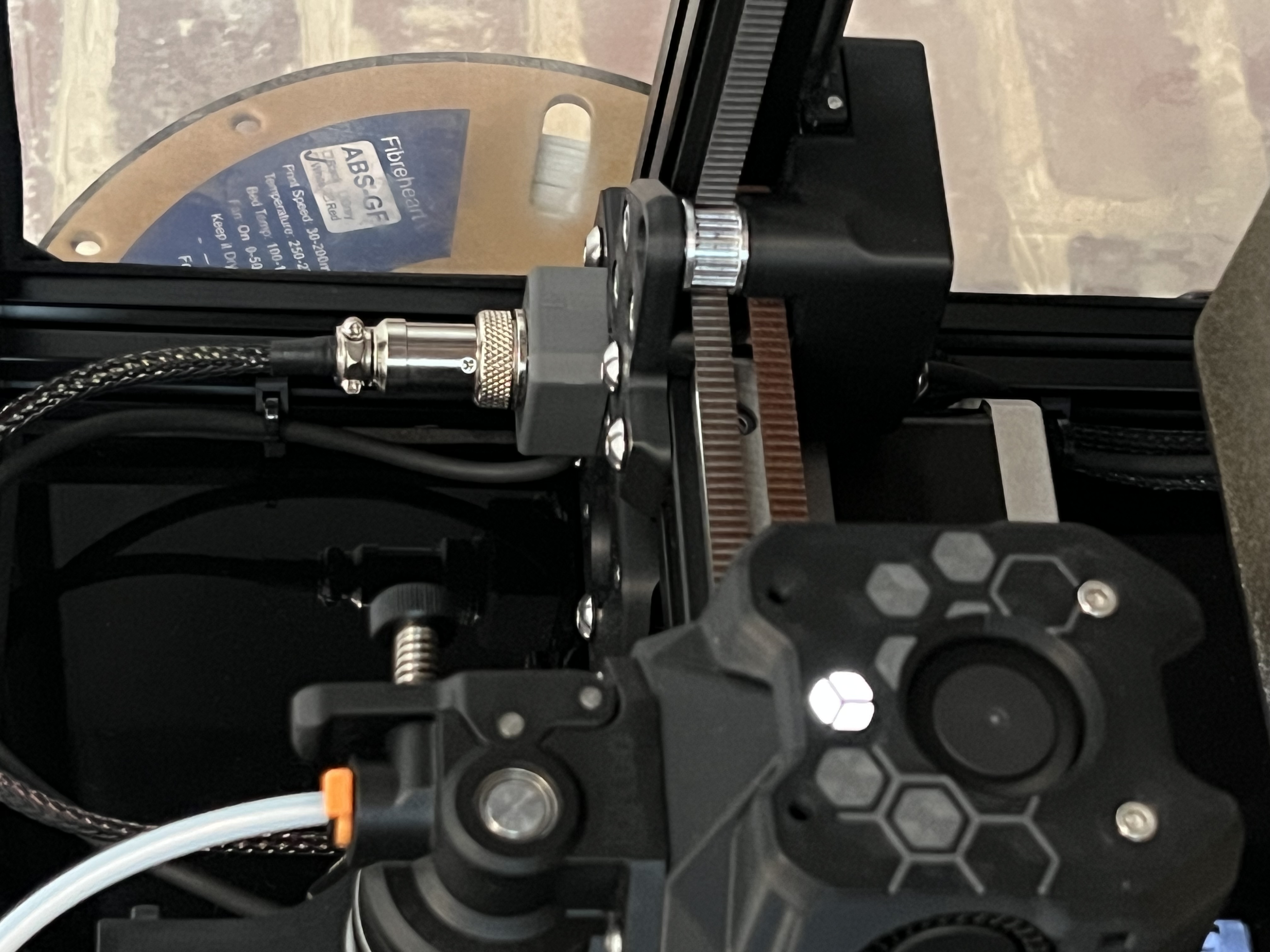 Voron Trident A Drive Cable Cover for GX16 Connector