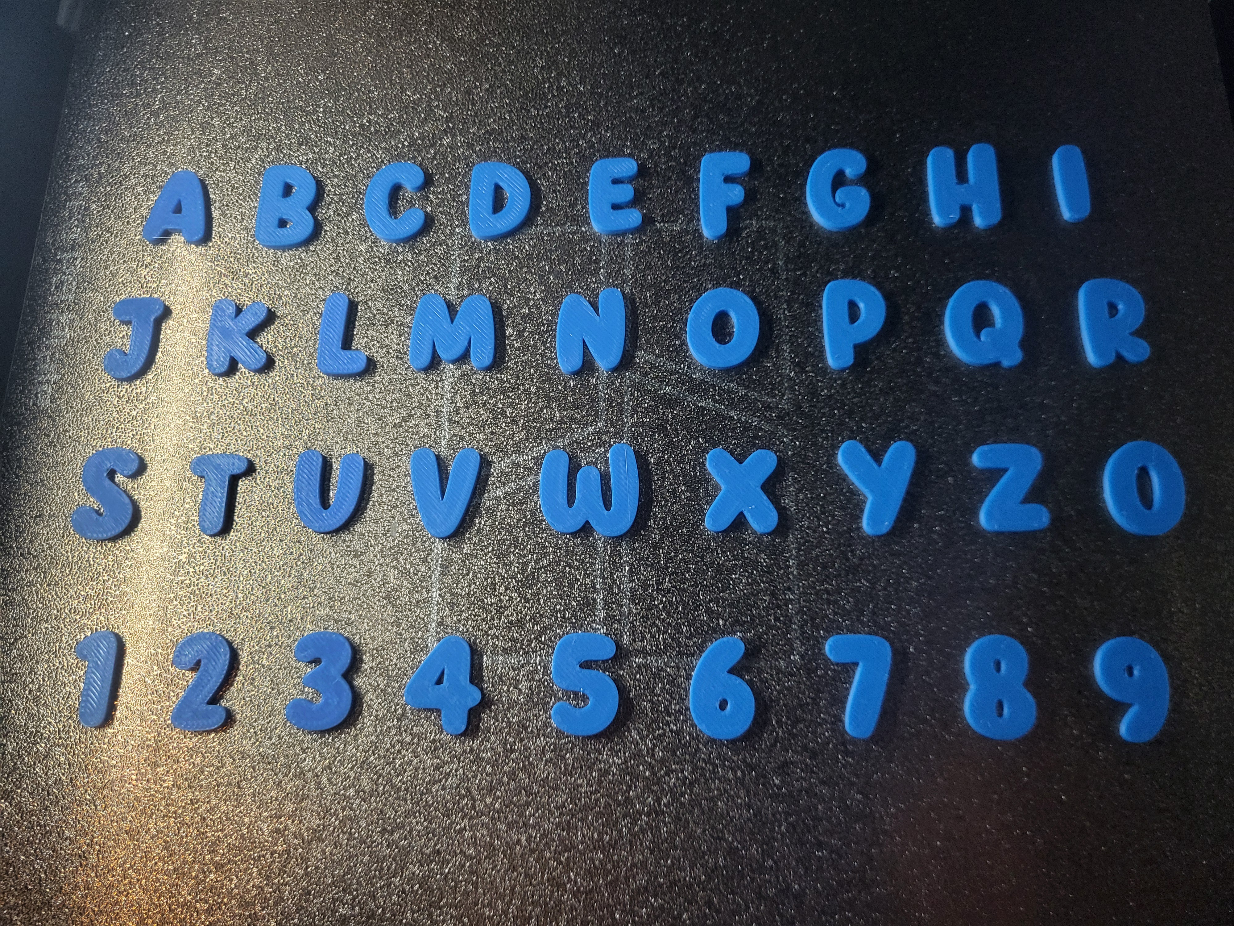 Fun Letter & Number – Ideal for Crafts, Signs & Label