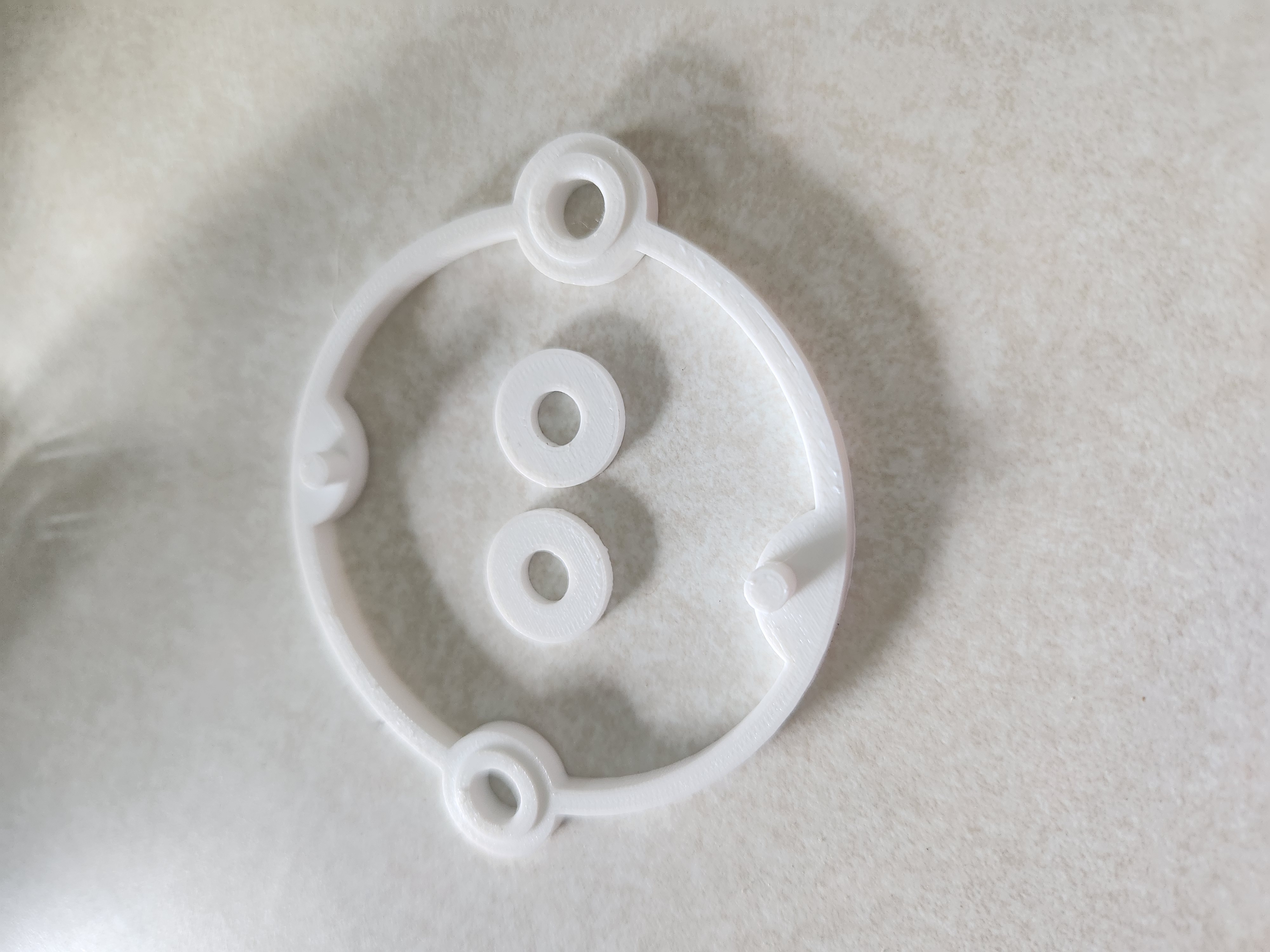 Gasket/Spacer for NuTone Model QT-140L Bathroom Vent Fan, Part # BRO-11415000