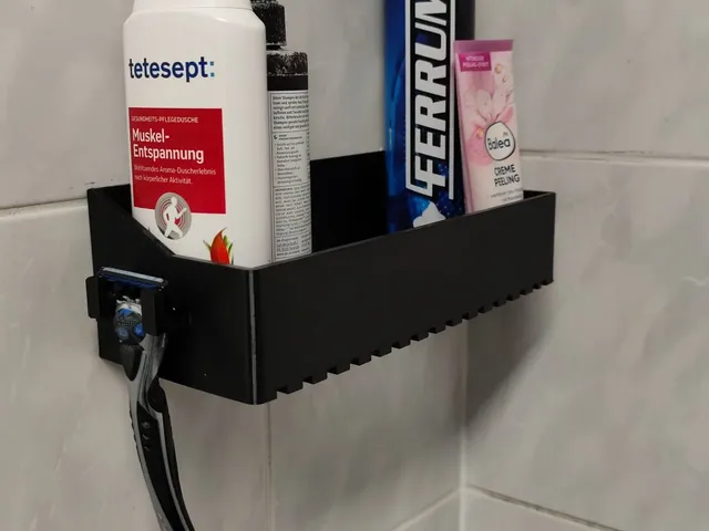 Shower Organizer with double Razor Holder