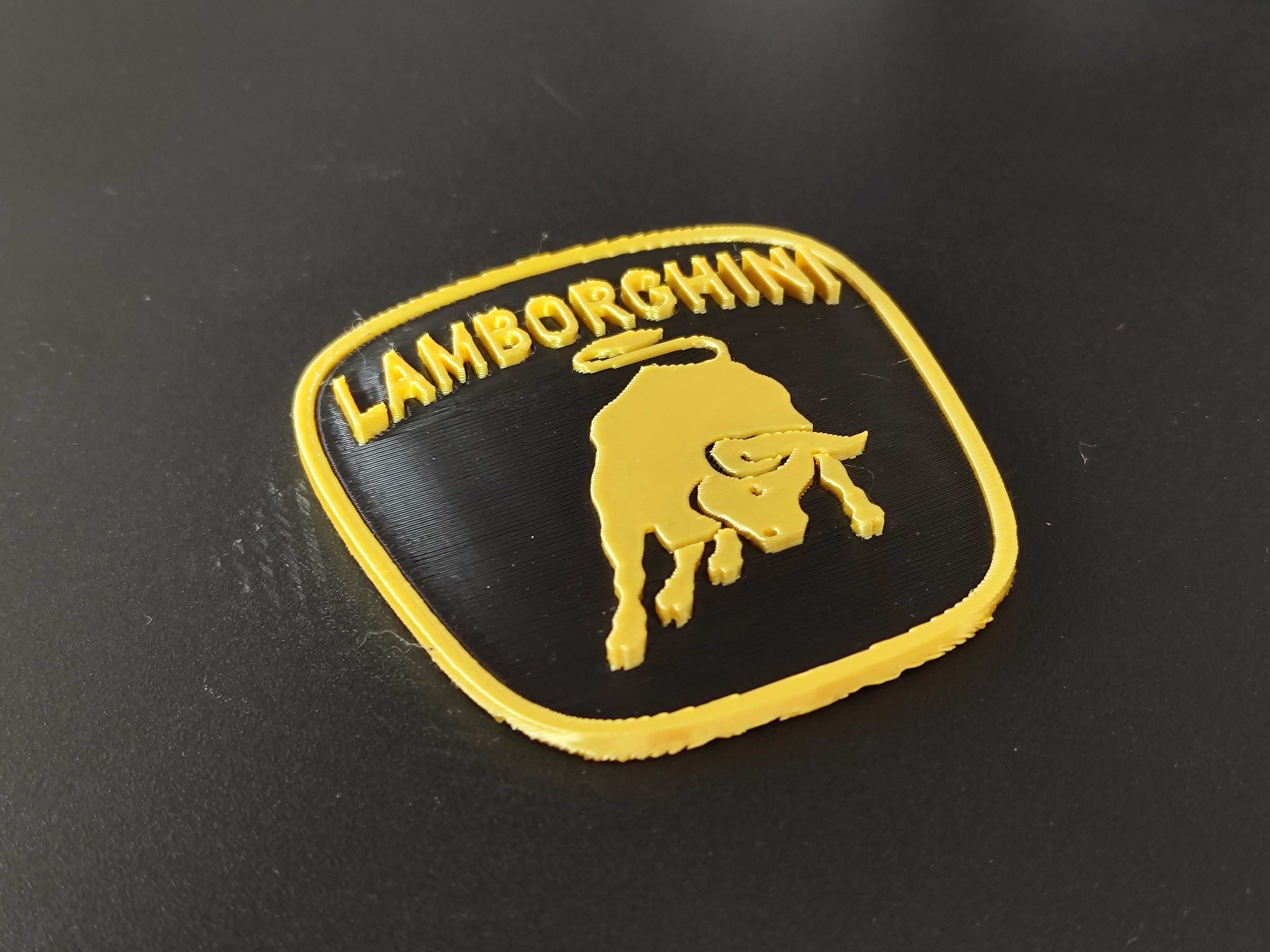 Lamborghini emblem for Fiat Punto
