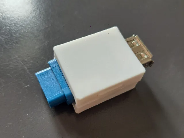 Cover for Amiga/Atari mouse adaptor