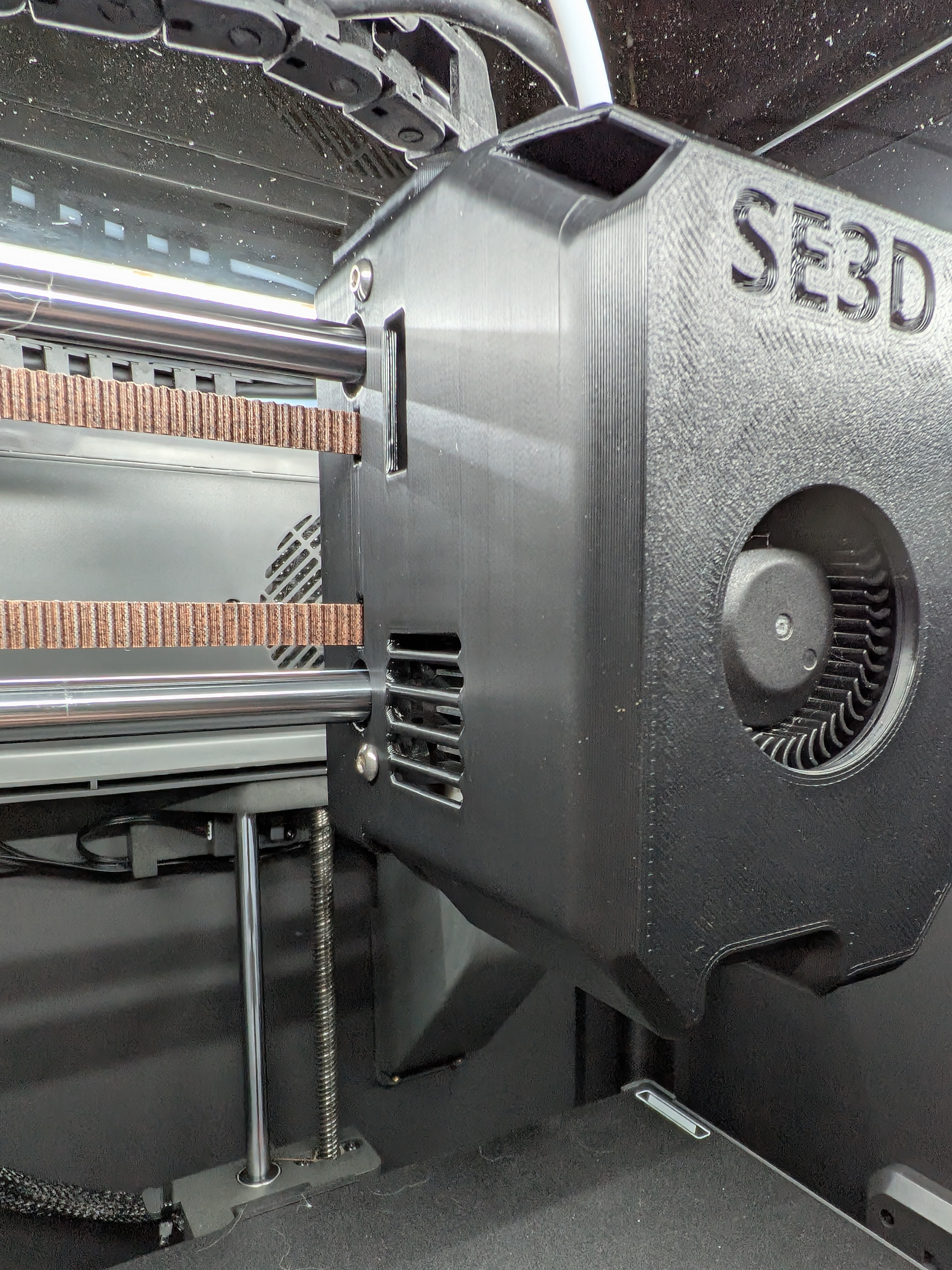 SE3D Toolhead Cover using Stock Bolt Locations