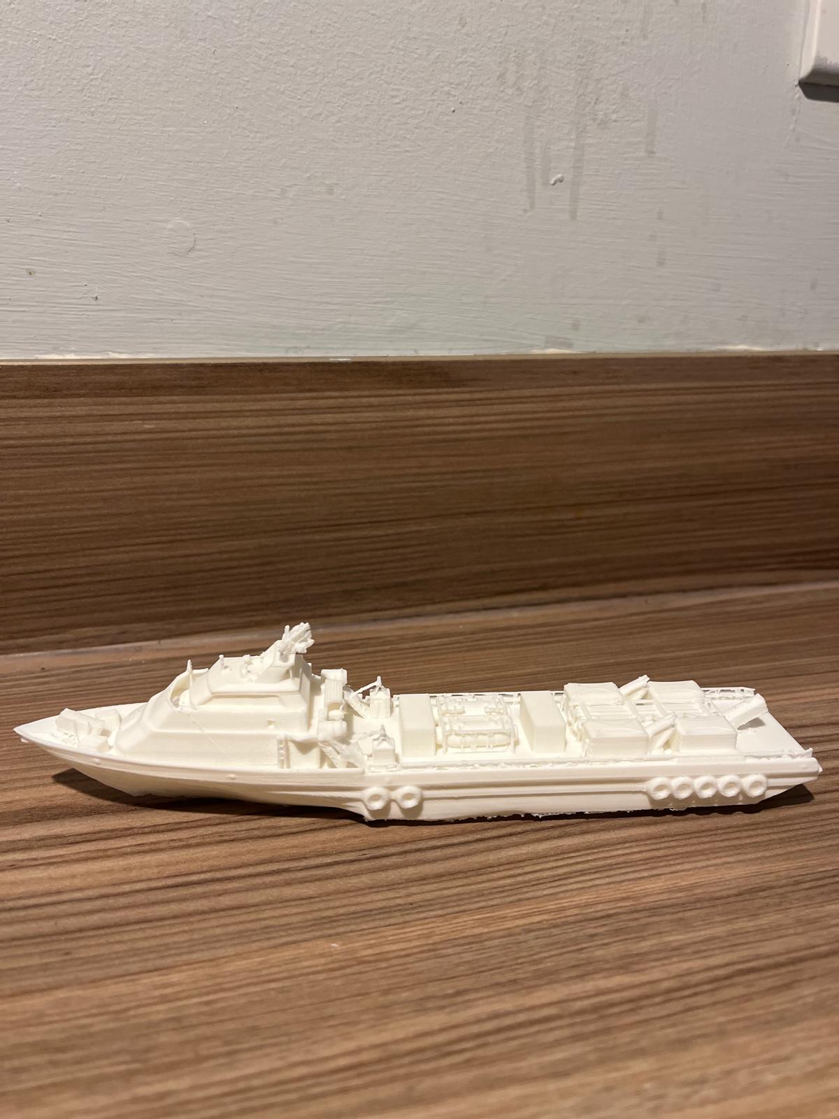 Large cargo ship