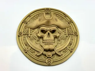 Pirate Skull Wall Art
