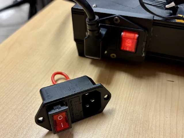SV-07 switch adapter plate
