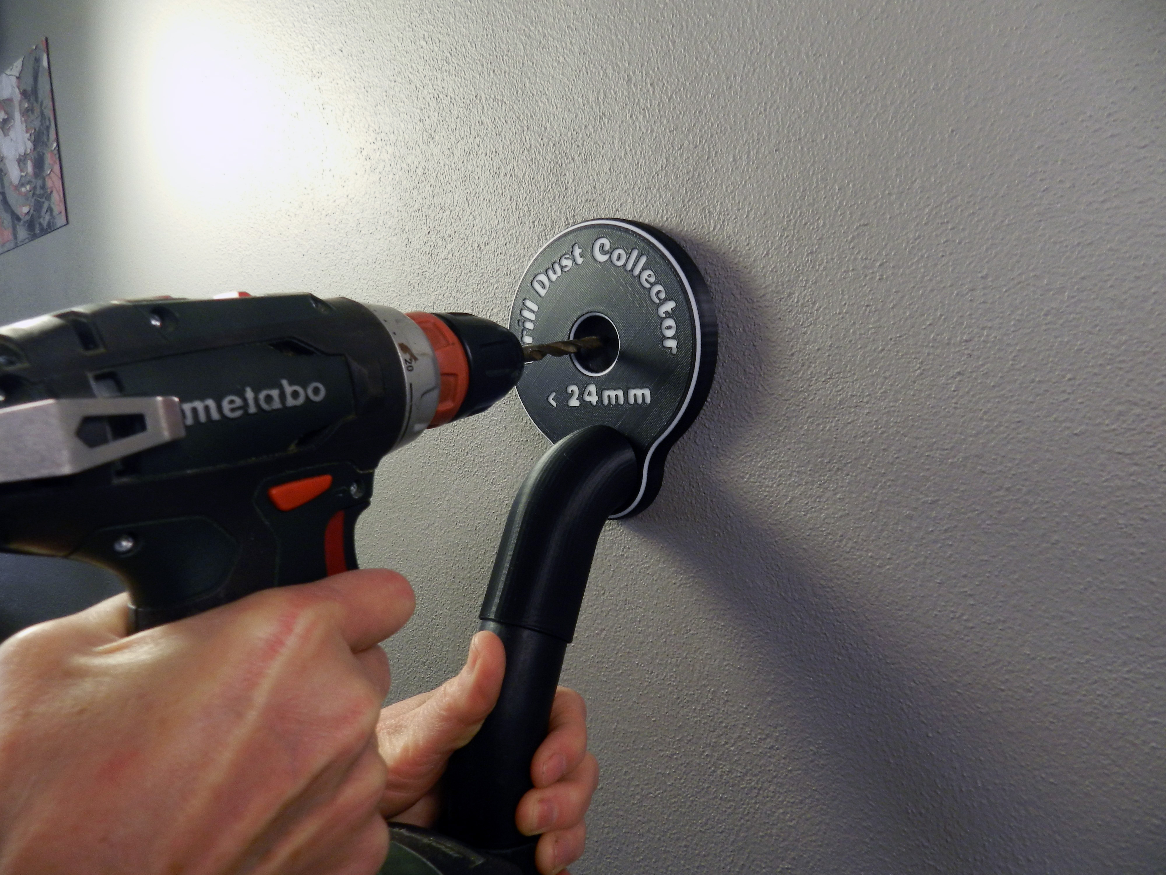 3D Printed Drill Dust Collector