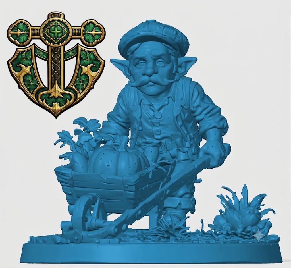 Halfling Farmer — miniatura 4