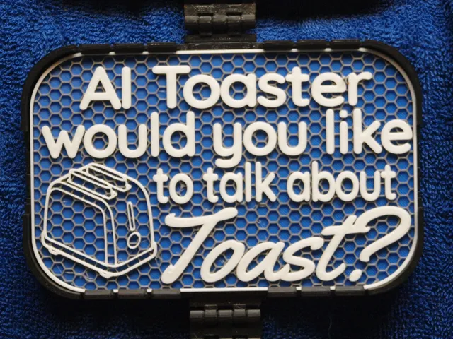 AI Toaster sign
