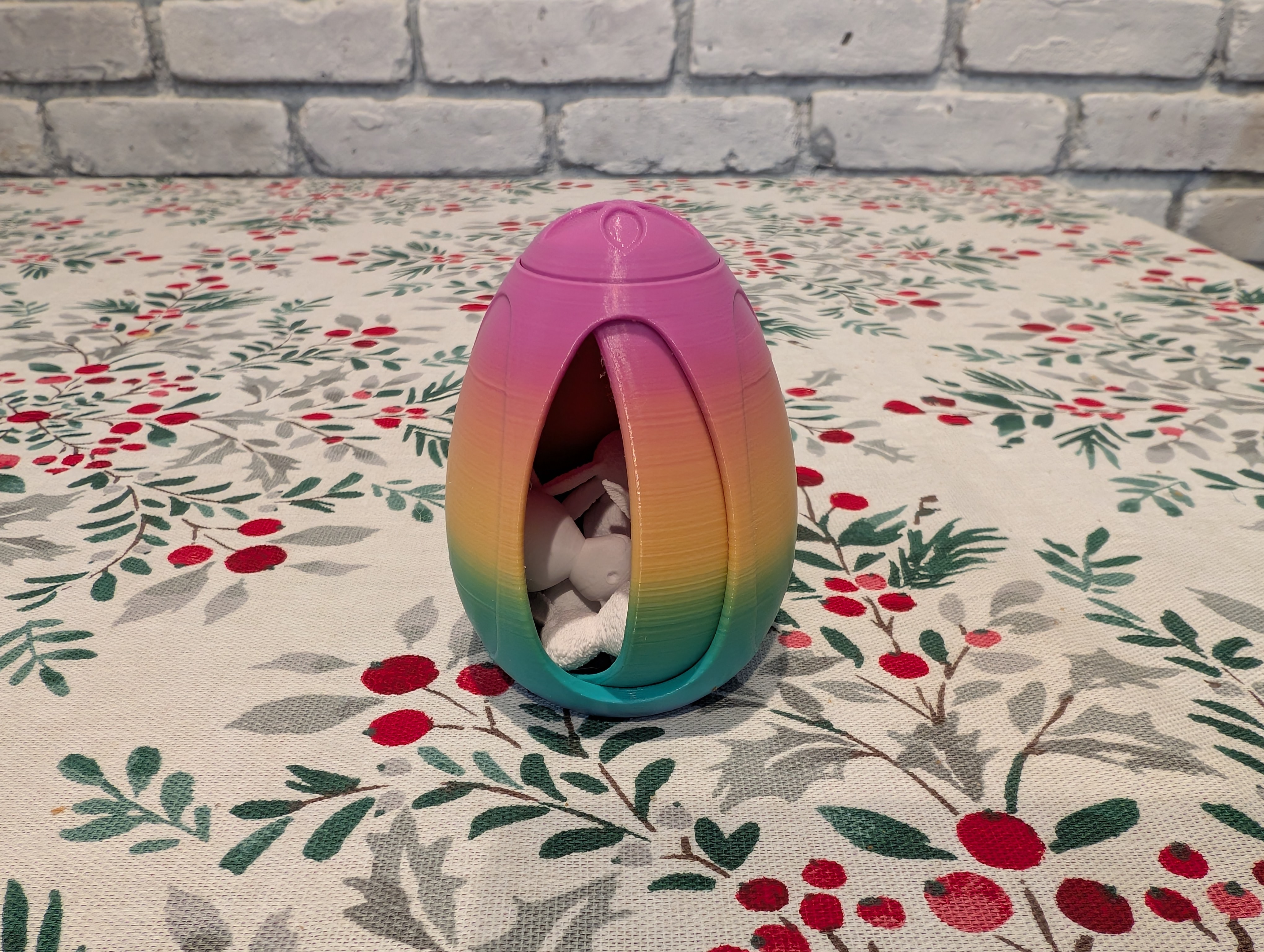 Miniatura 6 do modelo 3D Sliding Door Egg Container