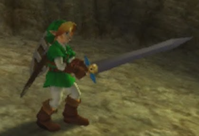 bigorons sword from legend of zelda ocarina of time (TO SCALE)