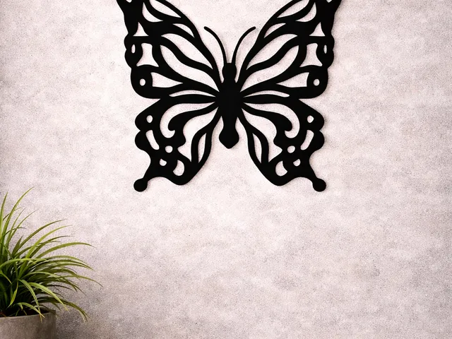 Tribal Butterfly Wall Art