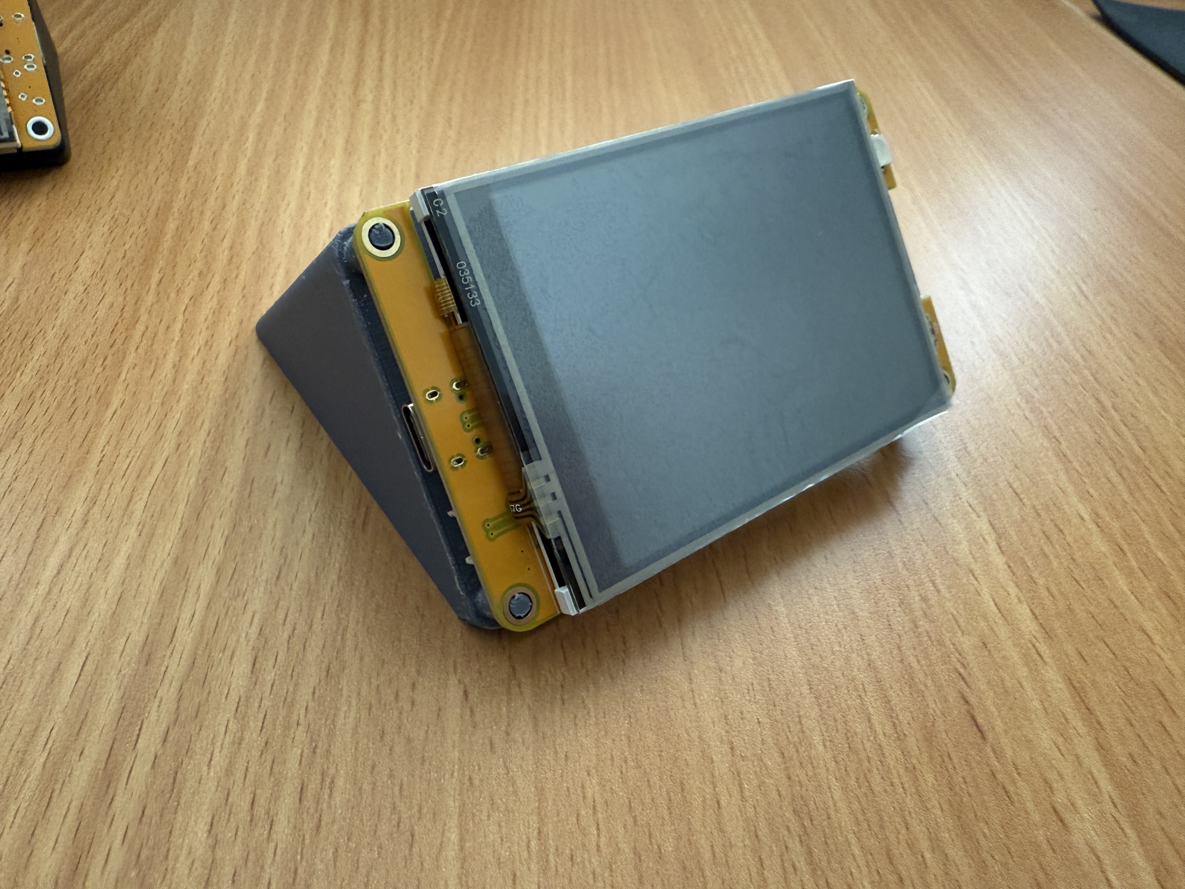 3.2-inch Cheap Yellow Display (CYD) Desktop Stand