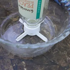 Kombucha Bottle Adapter for Hydroponics (Gravity Fed, Self-Watering)