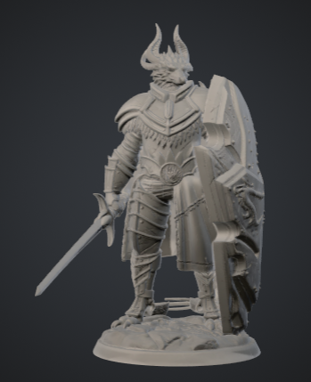 D&D Dragonborn Paladin
