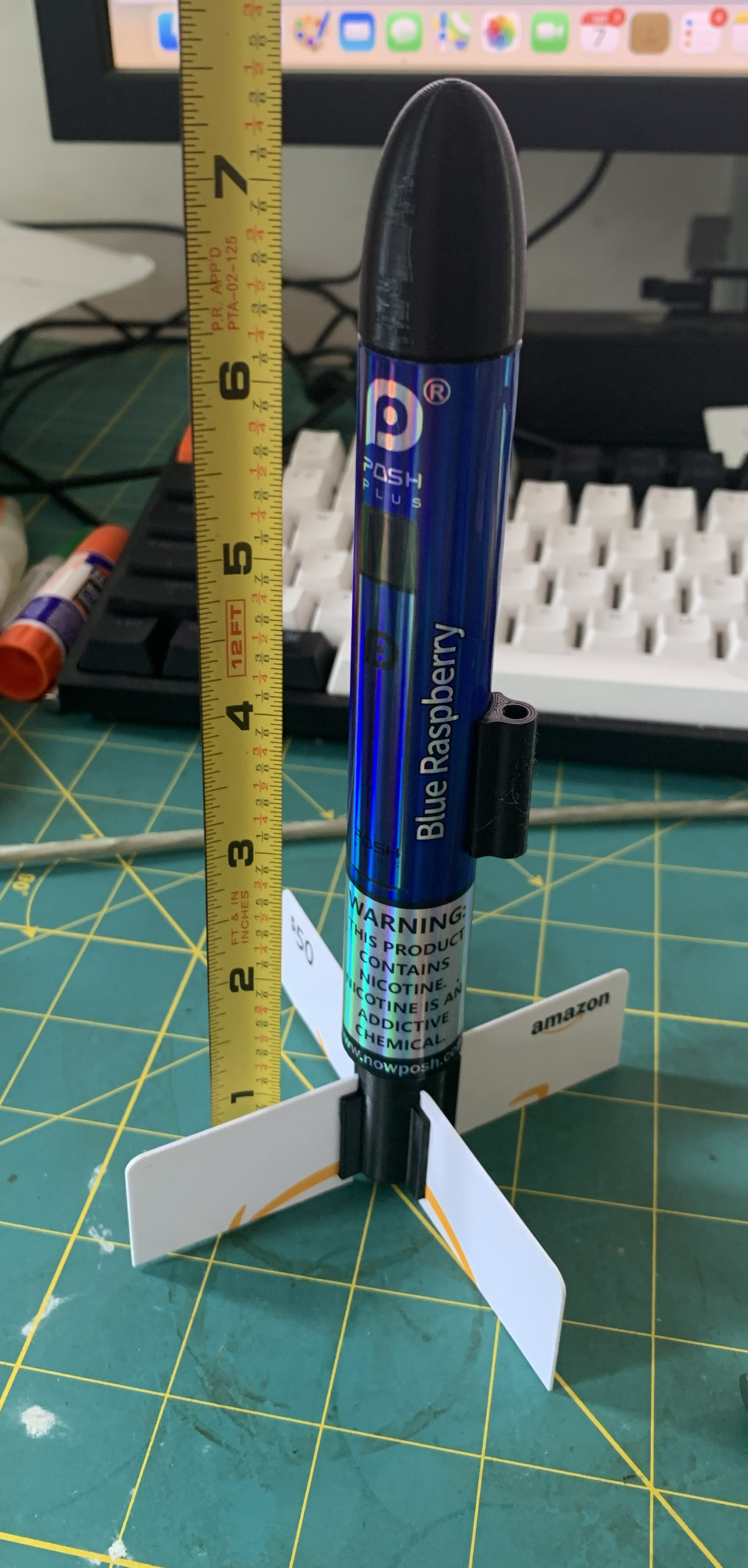 Vape Tube Model Rocket