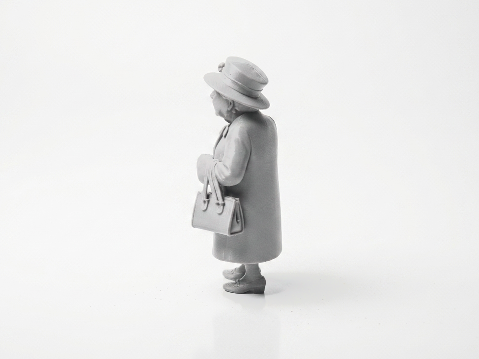 Queen Elizabeth Figurine Historical 3D Printable