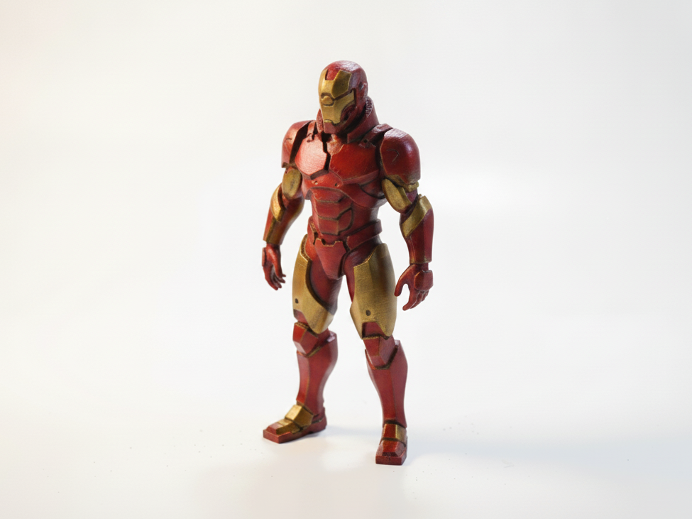 Evil Bot Robot Fantasy Figurine 3D Printable