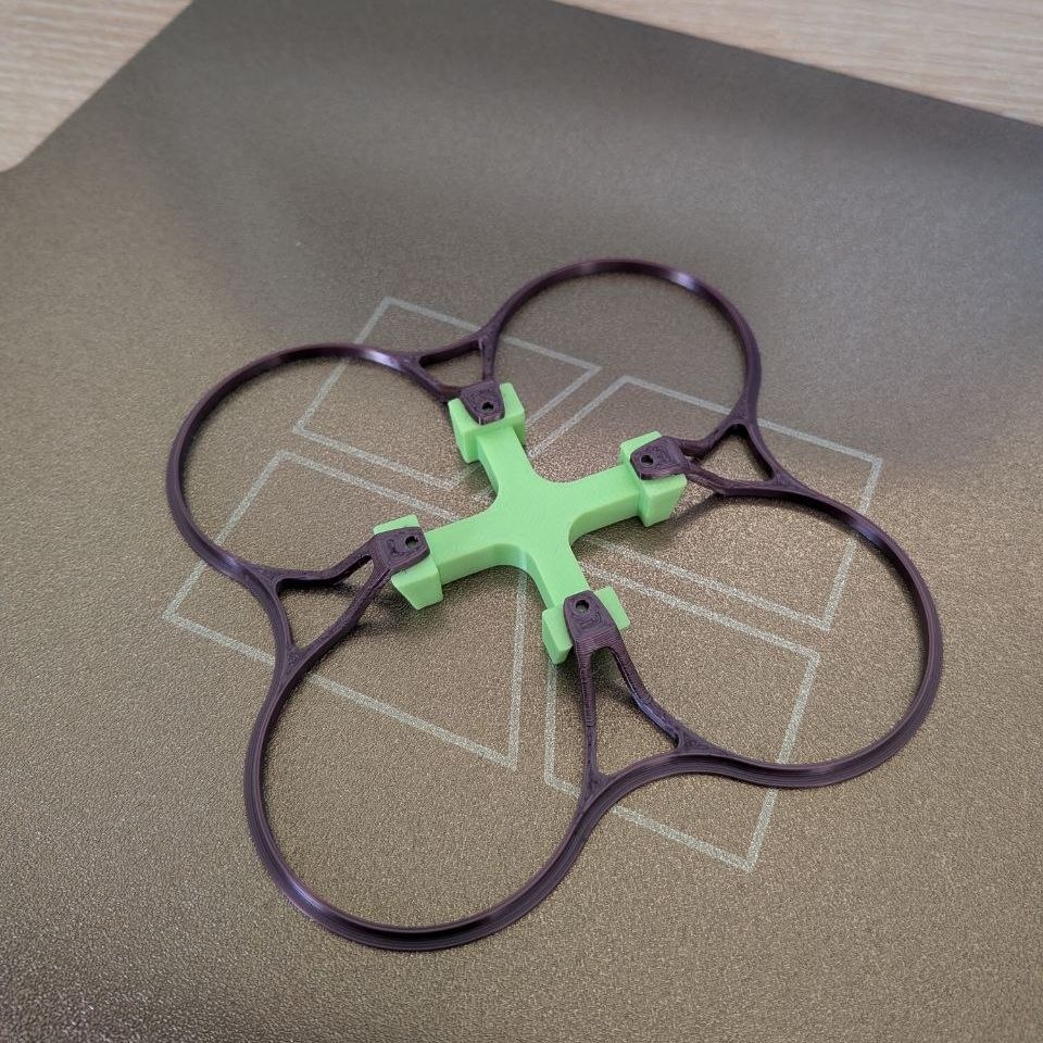 75 mm tiny whoop carbon frame — miniatura 4