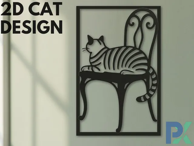 2D cat Design