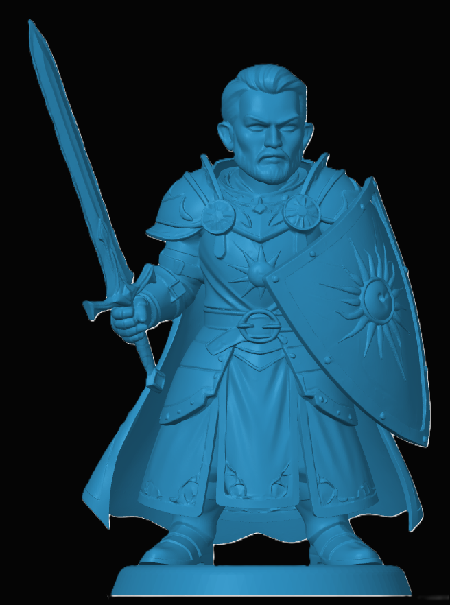 Halfling Paladin — miniatura 3