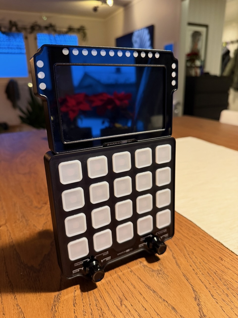 BavarianSimTec DDU5 and Control Center combo backplate