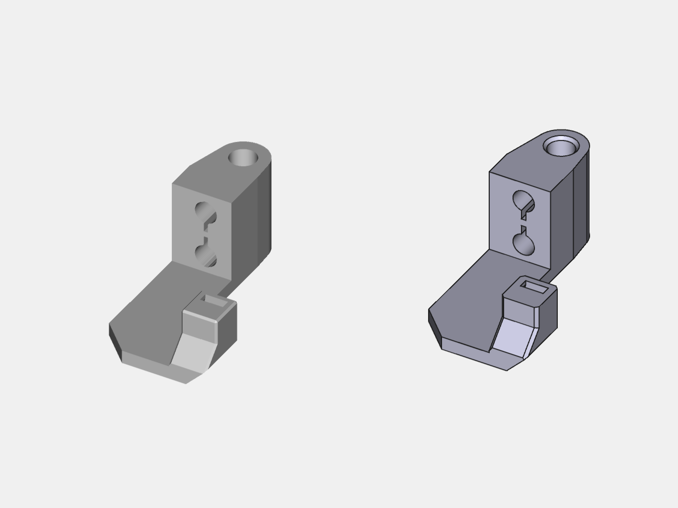 Straightened idler nut fixed