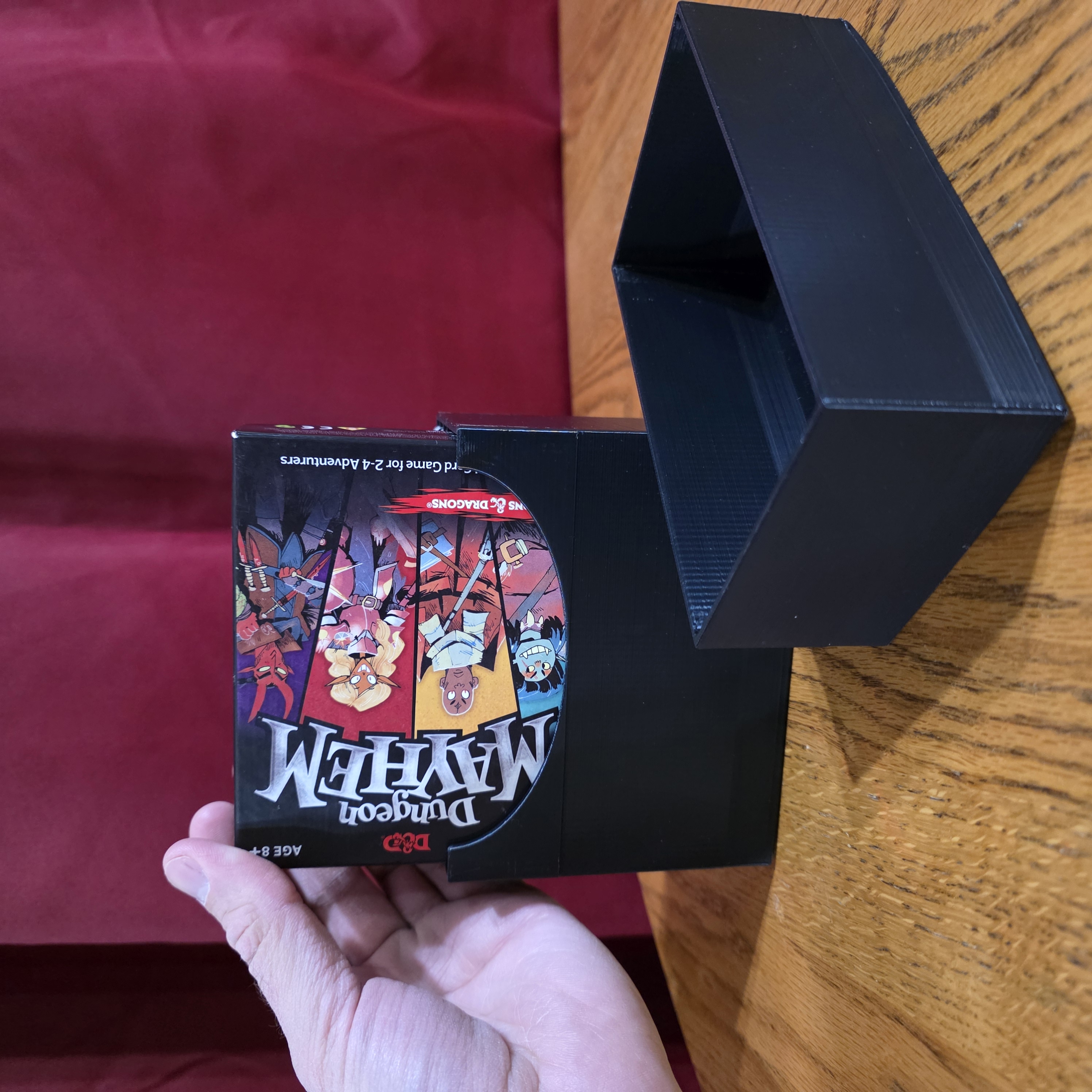 Dungeon Mayhem Deck Box - Holds Original Box + 6 Decks (Base + Expansions)