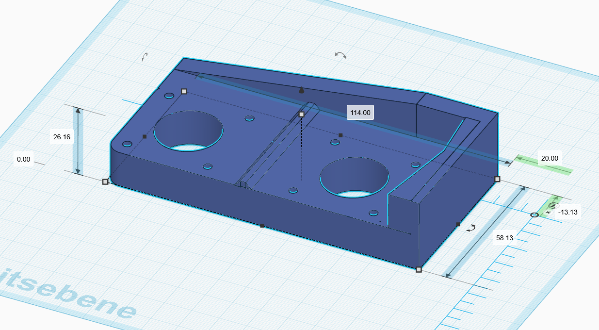 DE: Ender 3 Y-Achsen Motor-Mount für Kobra 2 Pro Motor  EN: Ender 3 Y-Axis Motor Mount for Kobra 2 Pro Motor