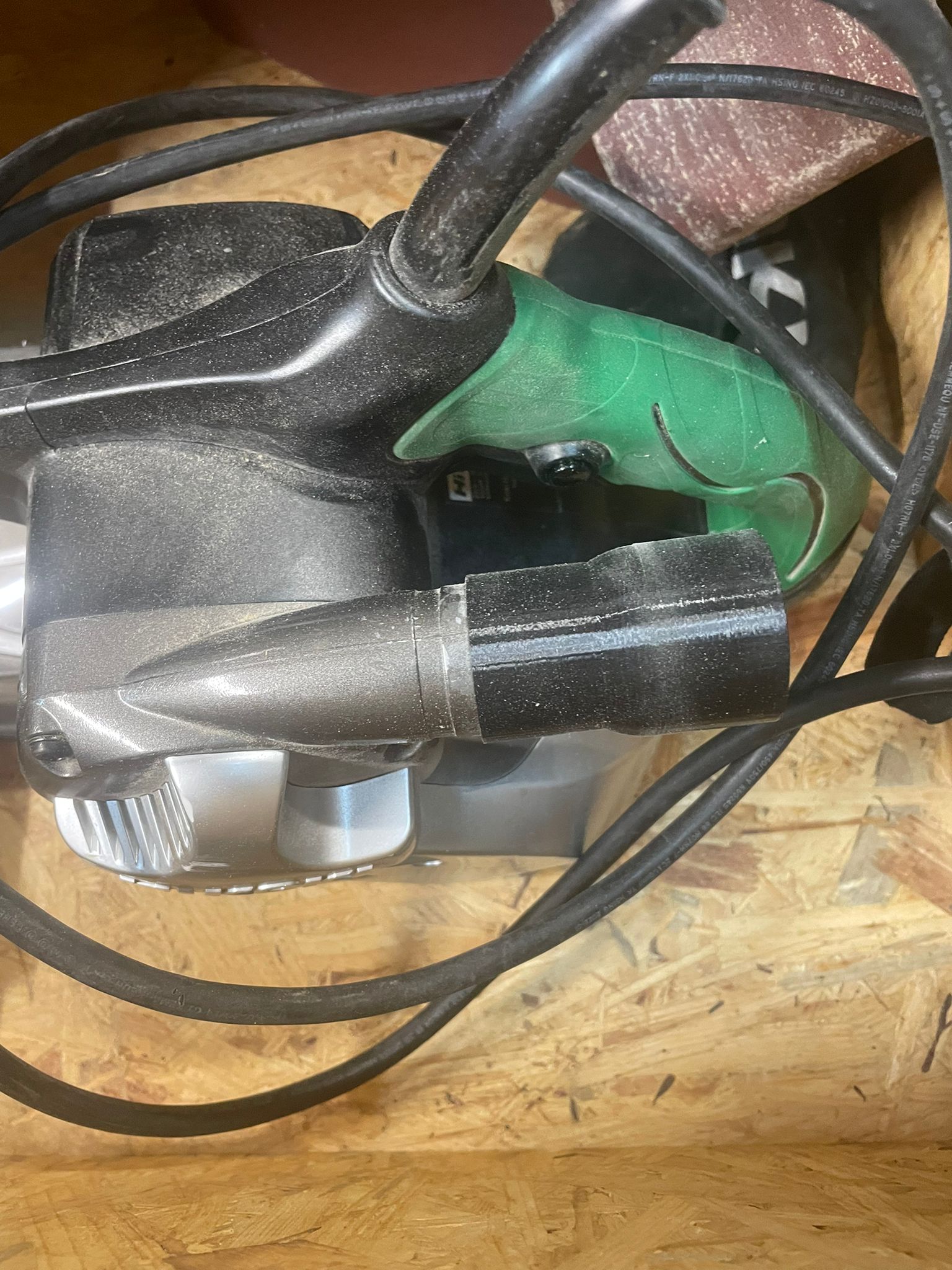 Vacuum connector for Hikoki Beltsander
