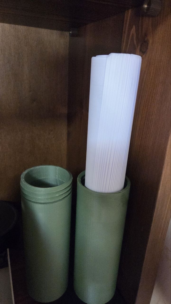 A3 sheet holder tube