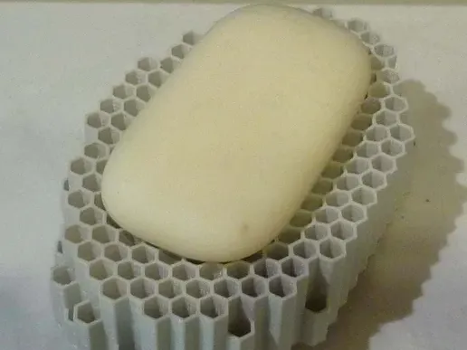 Honeycomb Hexagonal pattern soap dish tray