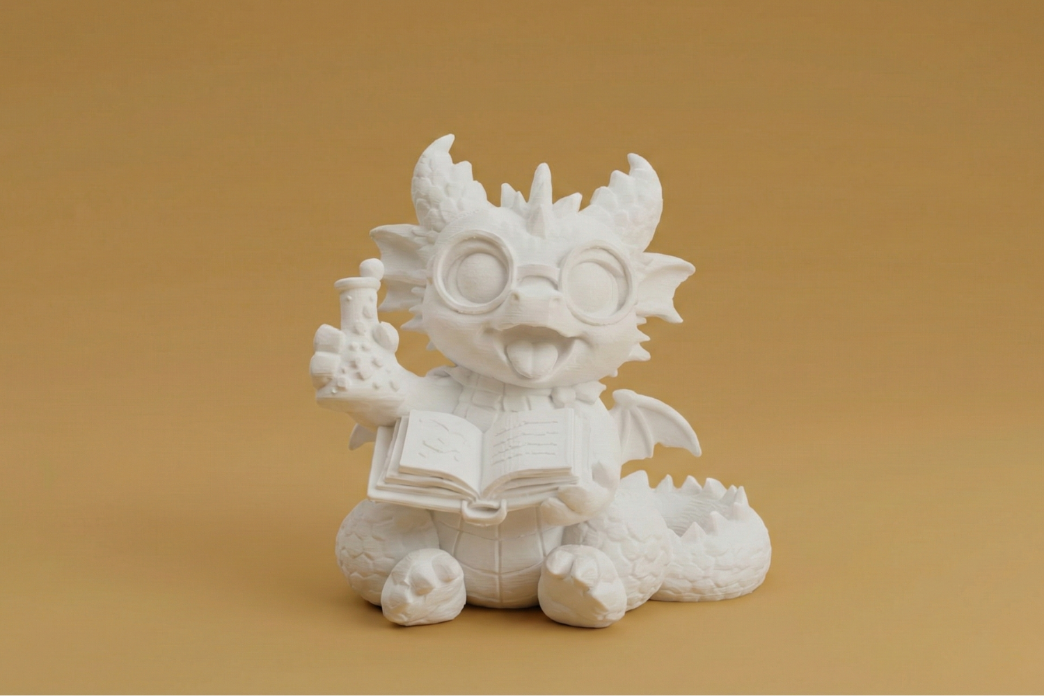 Chemist Baby Dragon – Cute Alchemist Dragon