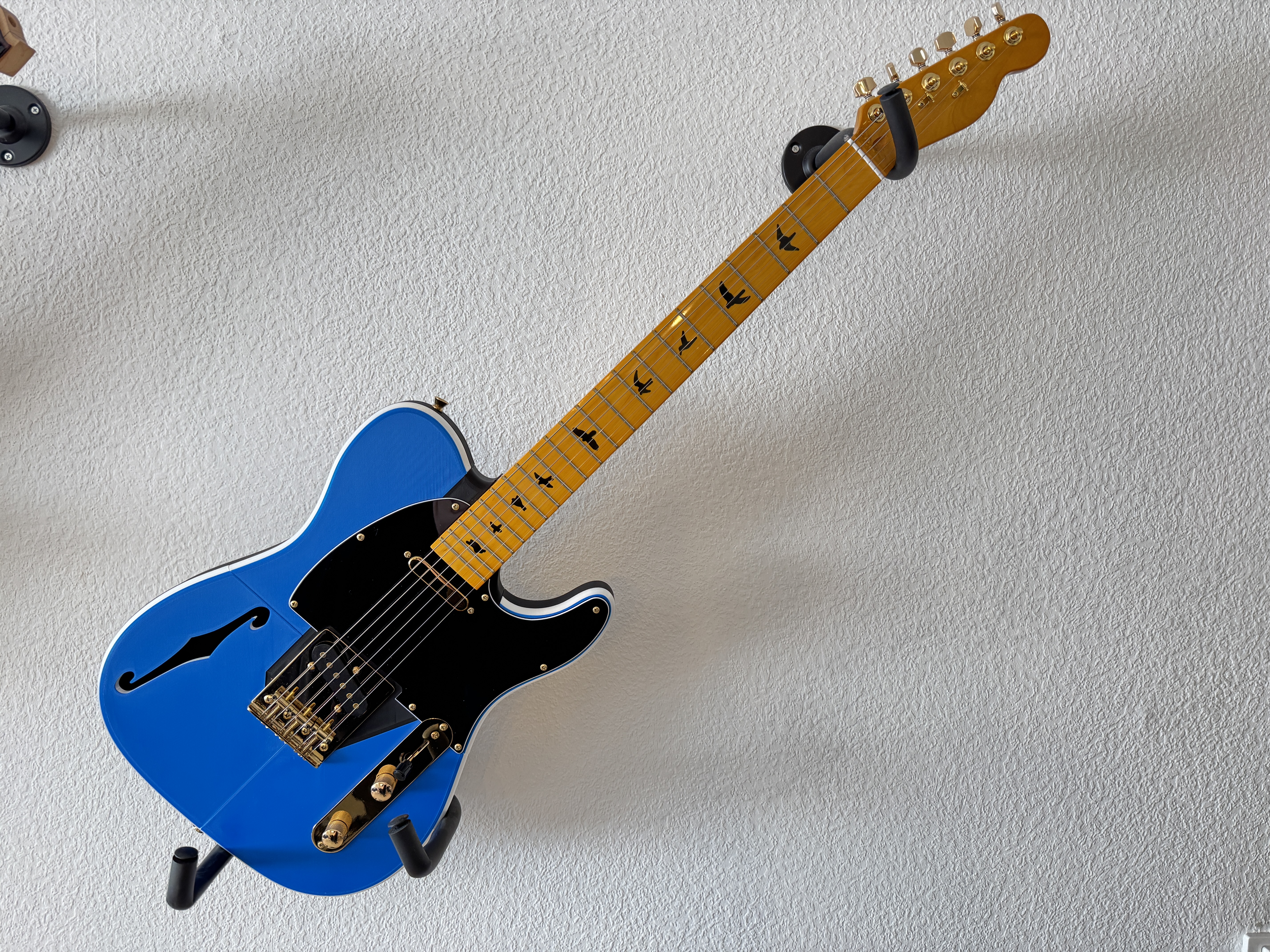 Telecaster Hollowbody - electric guitar - no glue, easy colorswap