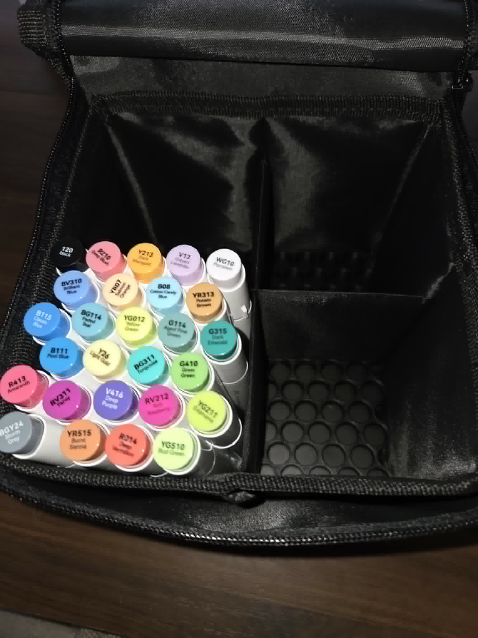 Huhu 320 markers bag insert