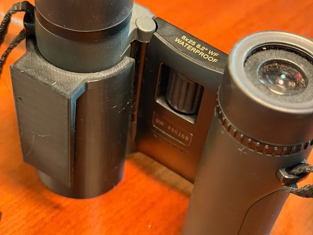 Parametric Binocular Holder for Backpacks