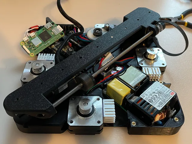 Zest foldable Z-axis mod for Lemontron Rev-E