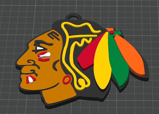 Chicago Blackhawks Oversized Fan Chain