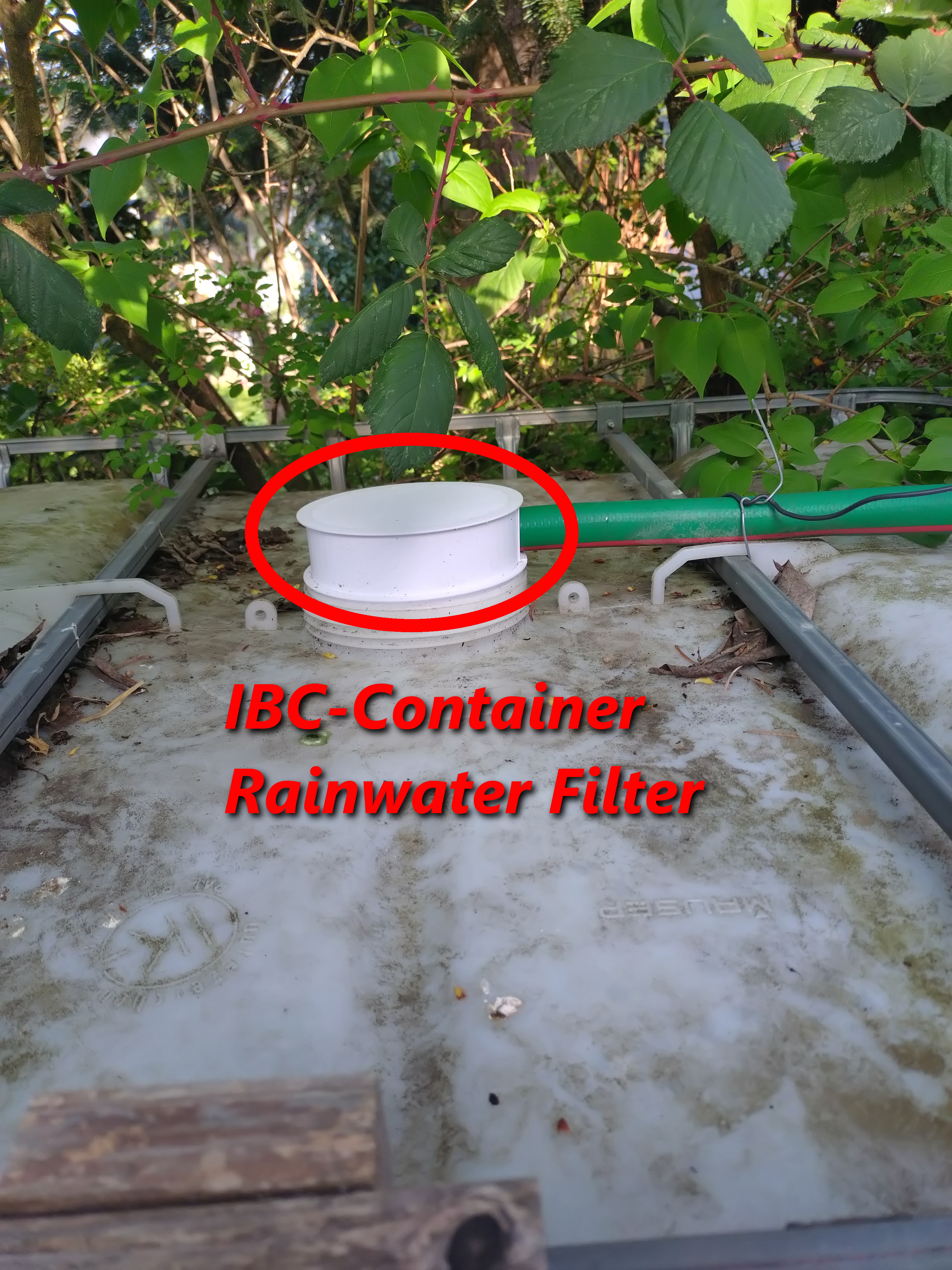 IBC Container Rain Water Filter