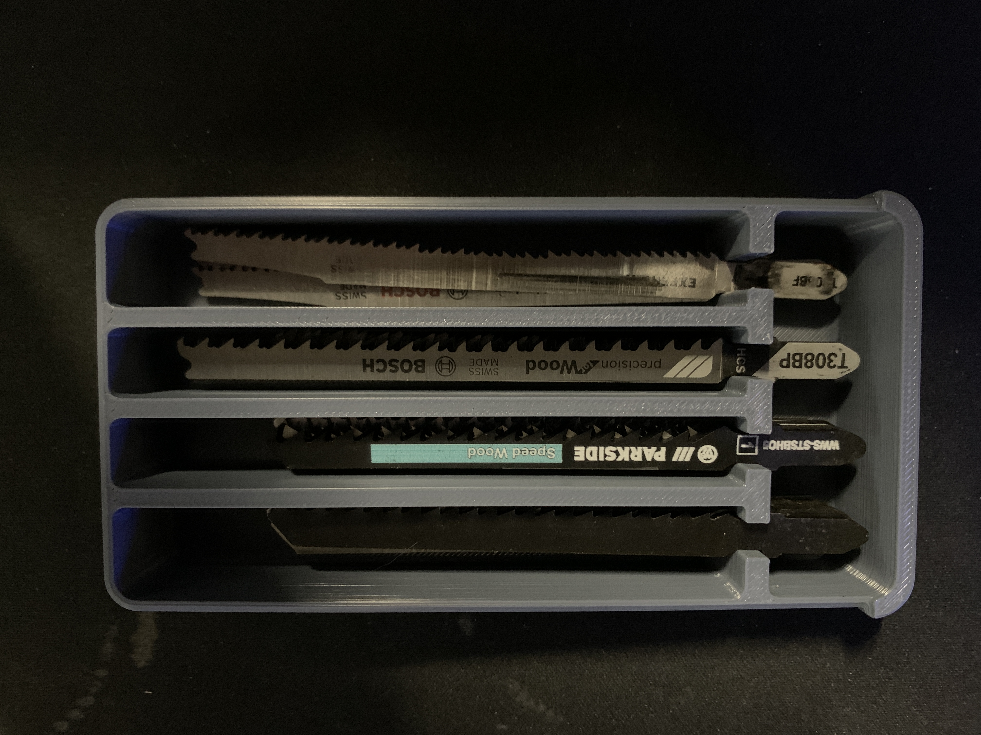 Jigsaw Blade Slide Box
