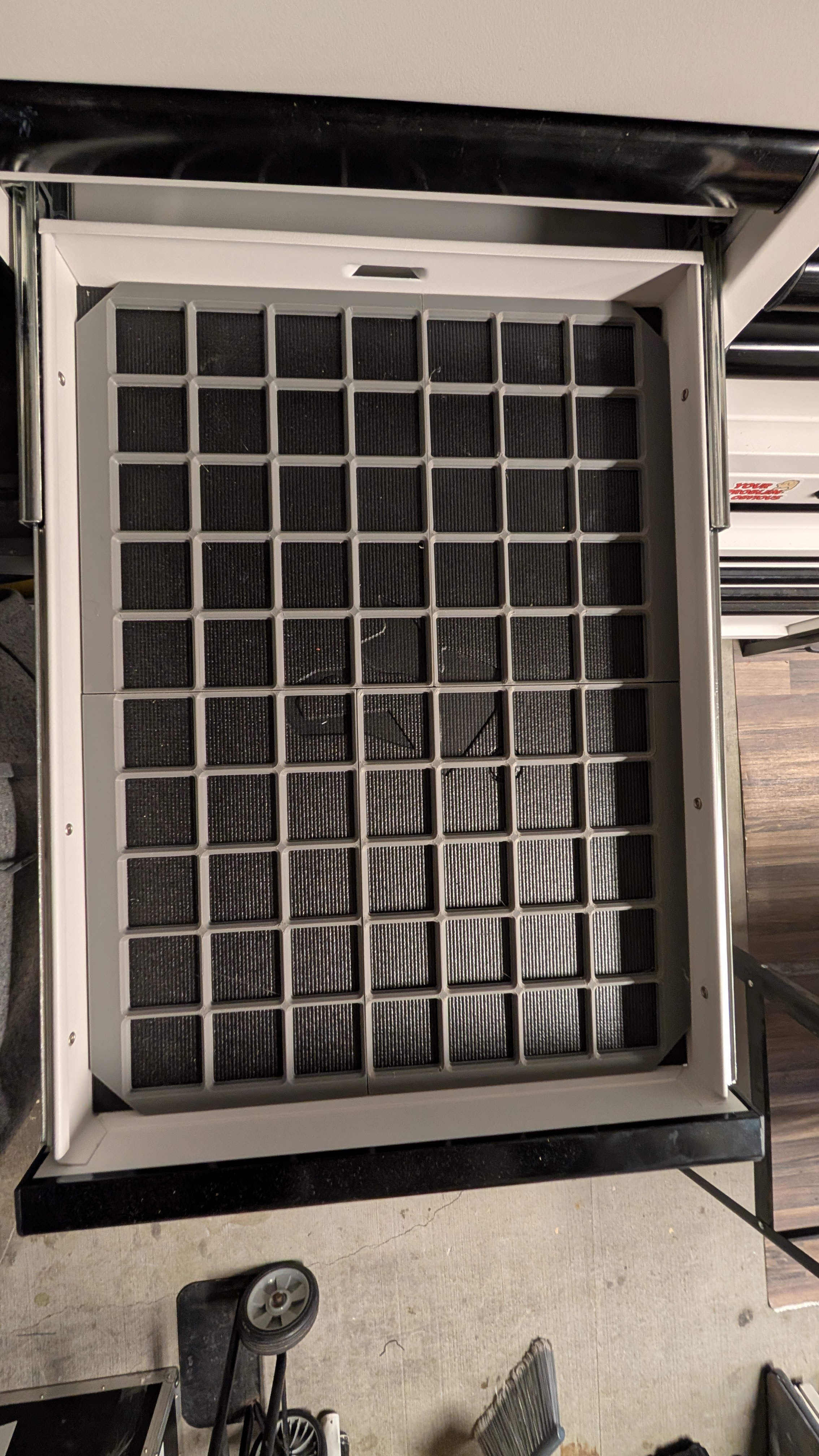 husky 52in tool box 14in small drawers 3D model